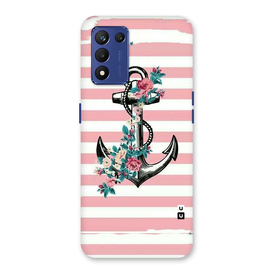 Floral Anchor Back Case for Realme 9 5G Speed