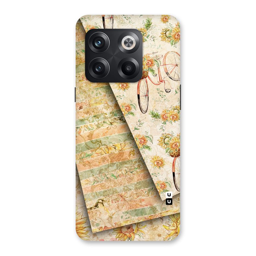 Floral Bicycle Back Case for OnePlus 10T