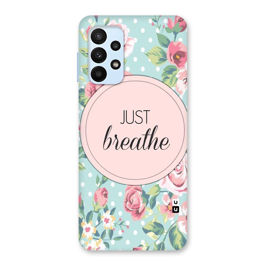 Floral Bloom Back Case for Galaxy A23