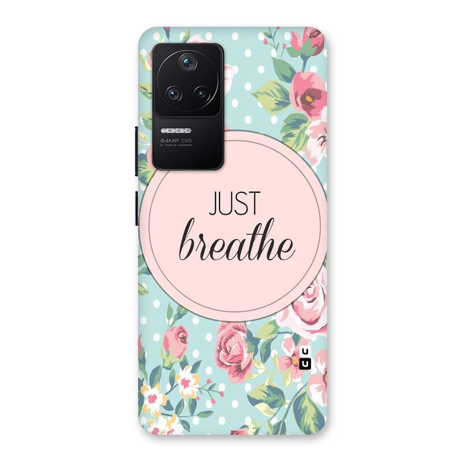 Floral Bloom Back Case for Poco F4 5G