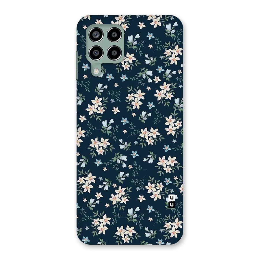 Floral Blue Bloom Back Case for Galaxy M33