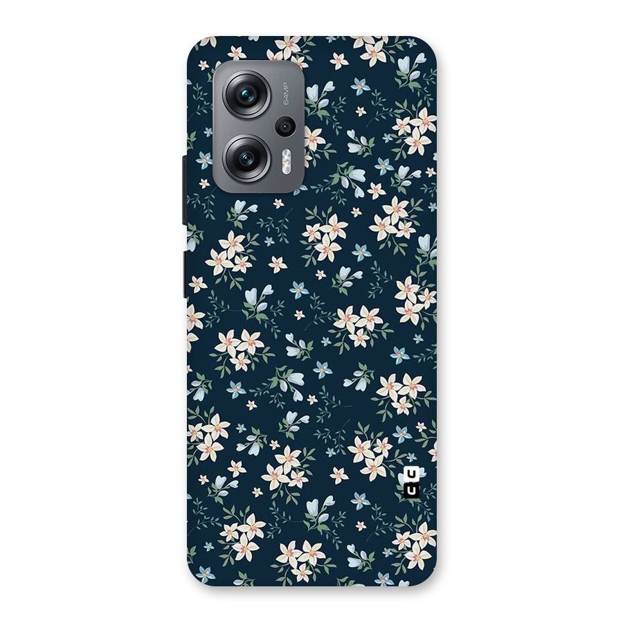 Floral Blue Bloom Back Case for Redmi K50i