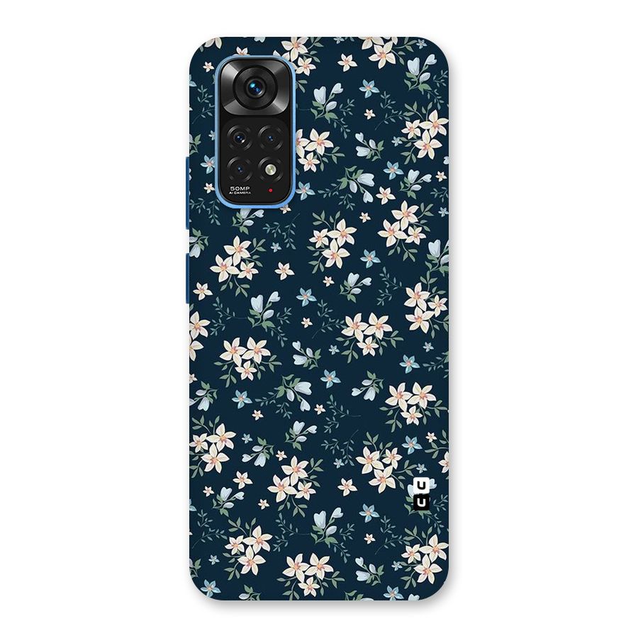 Floral Blue Bloom Back Case for Redmi Note 11S