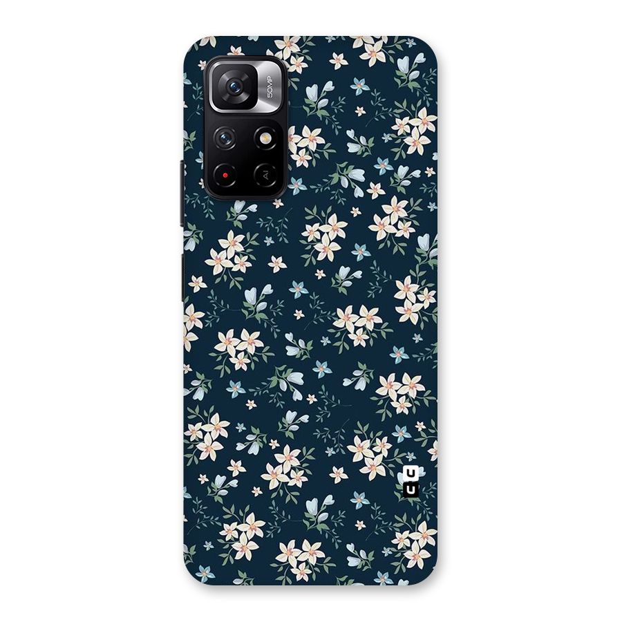 Floral Blue Bloom Back Case for Redmi Note 11T 5G