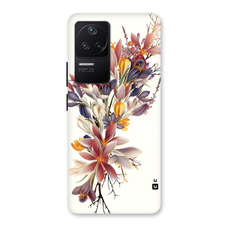 Floral Bouquet Back Case for Poco F4 5G