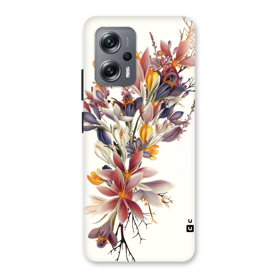 Floral Bouquet Back Case for Redmi K50i