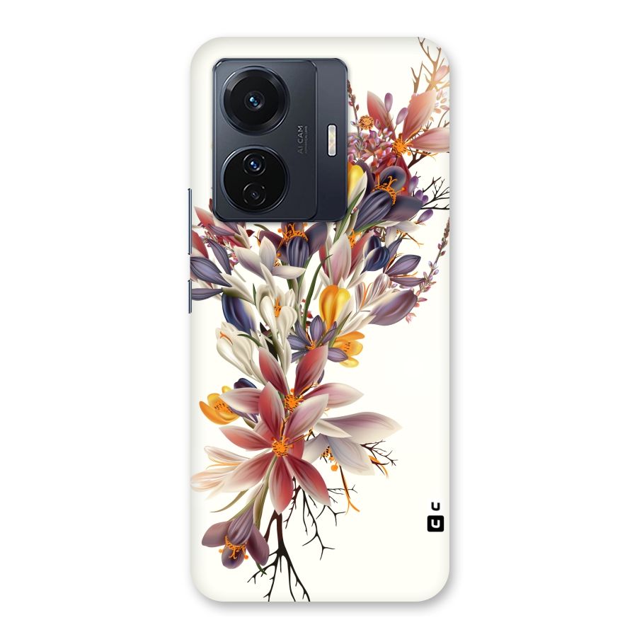 Floral Bouquet Back Case for Vivo T1 Pro