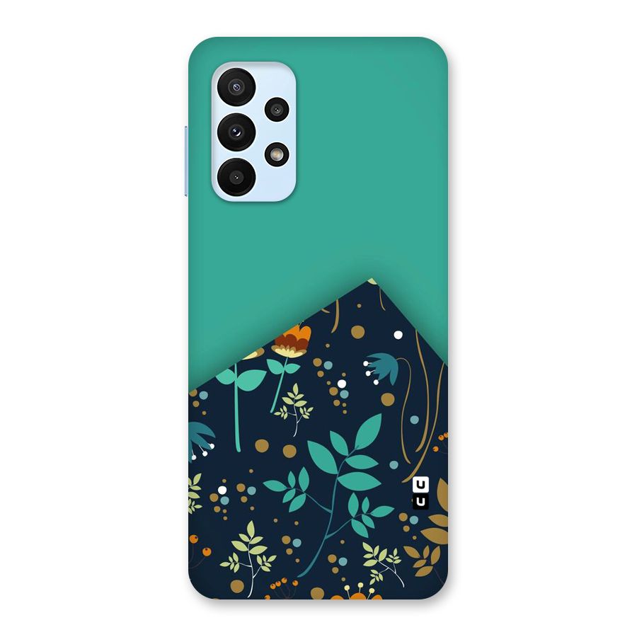 Floral Corner Back Case for Galaxy A23