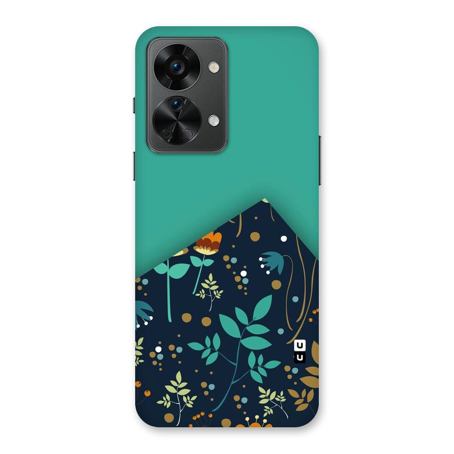 Floral Corner Back Case for OnePlus Nord 2T
