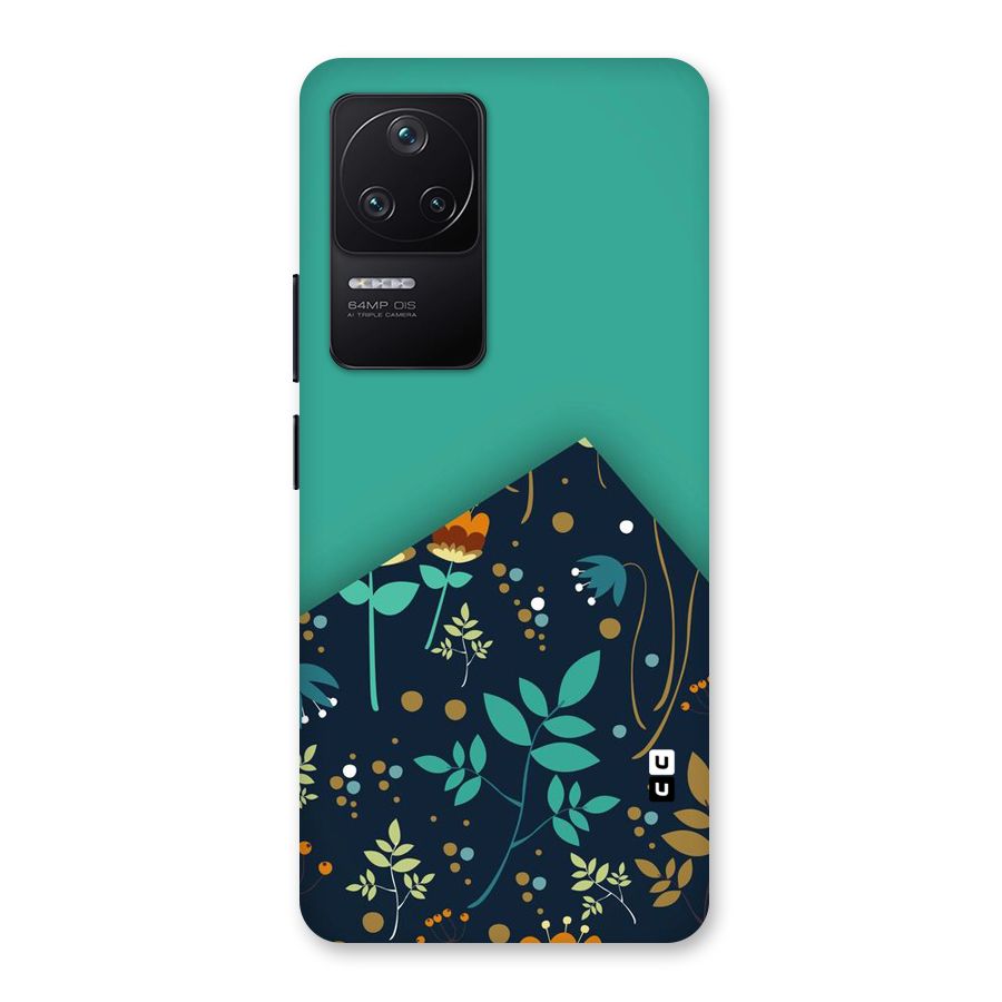 Floral Corner Back Case for Poco F4 5G
