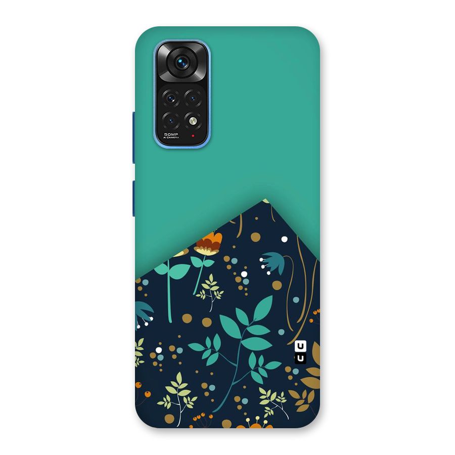 Floral Corner Back Case for Redmi Note 11S
