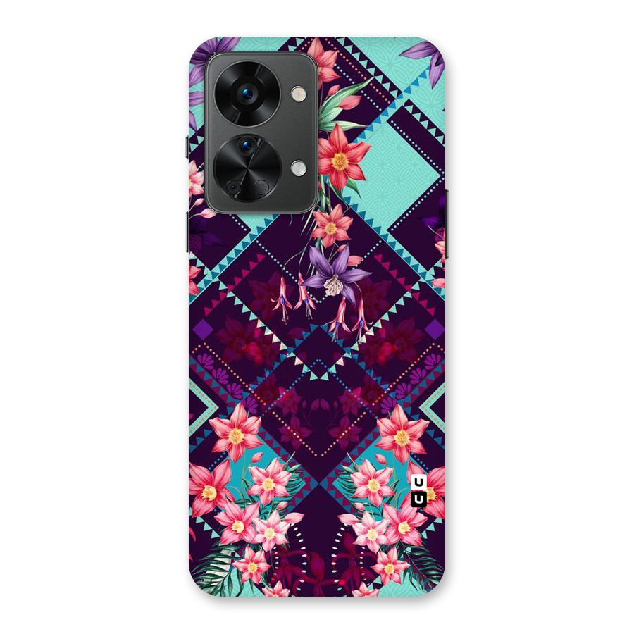 Floral Diamonds Back Case for OnePlus Nord 2T