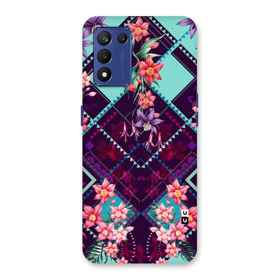 Floral Diamonds Back Case for Realme 9 5G Speed