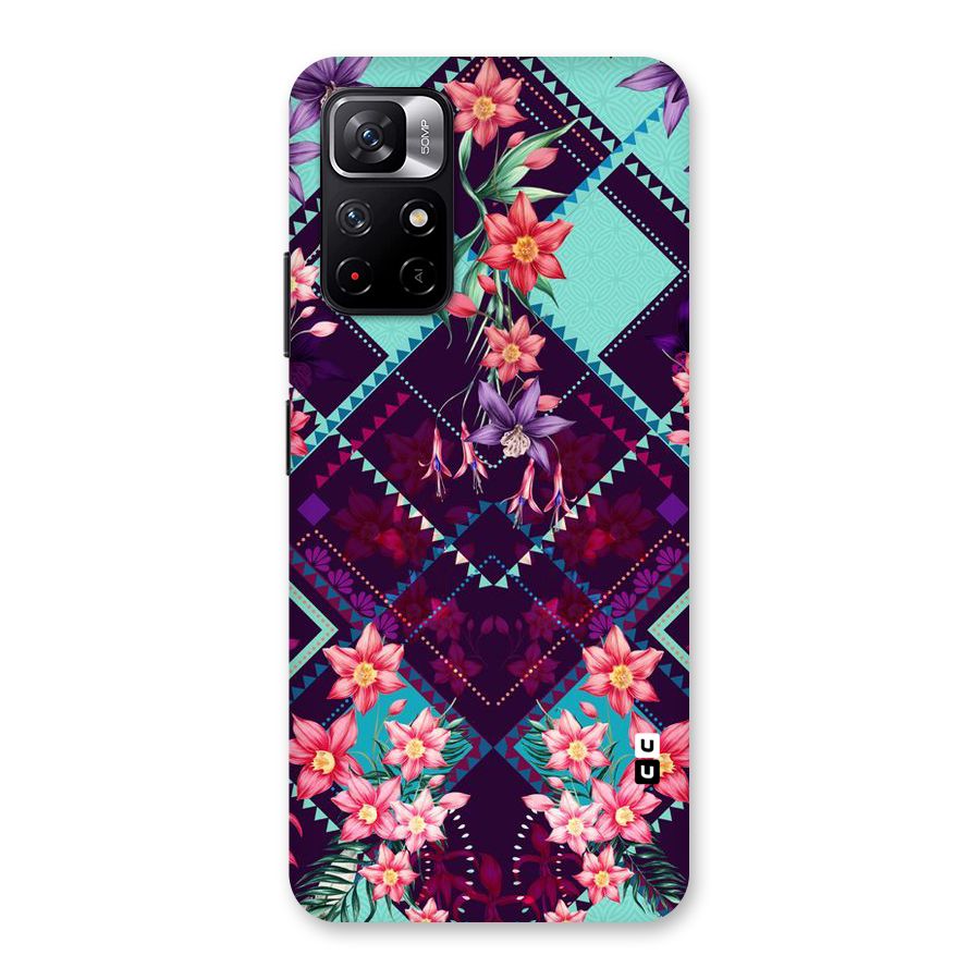 Floral Diamonds Back Case for Redmi Note 11T 5G