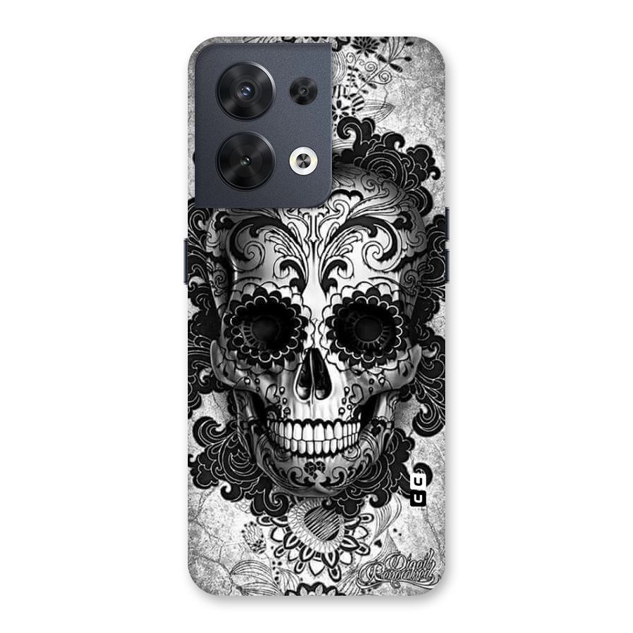 Floral Ghost Back Case for Oppo Reno8 5G