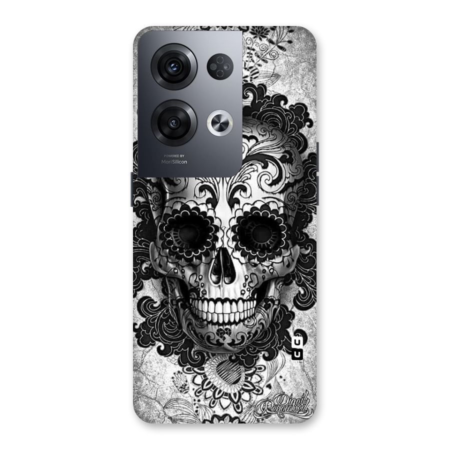 Floral Ghost Back Case for Oppo Reno8 Pro 5G