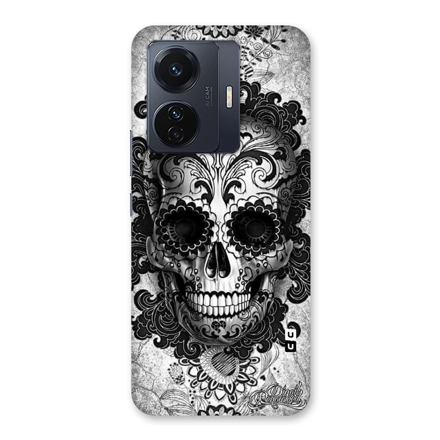 Floral Ghost Back Case for Vivo T1 Pro
