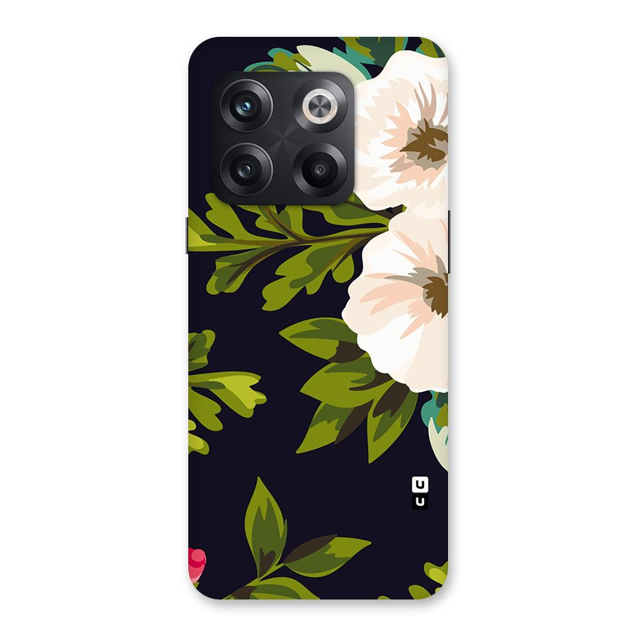 Floral Leaves Back Case for OnePlus 10T