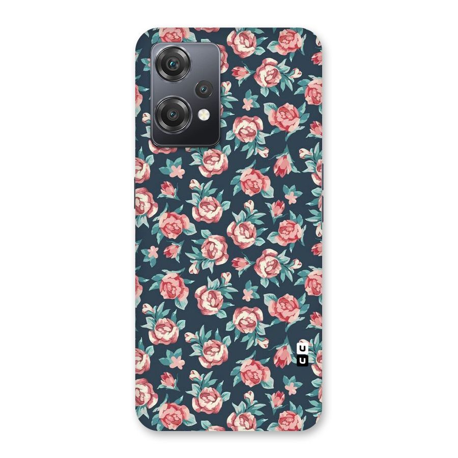 Floral Navy Bloom Back Case for OnePlus Nord CE 2 Lite 5G
