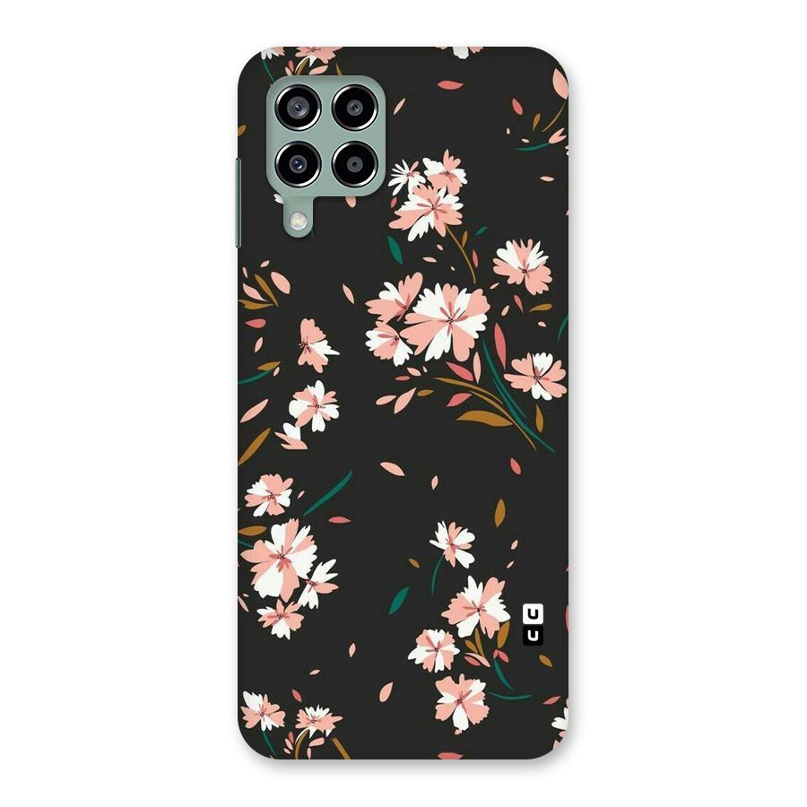 Floral Petals Peach Back Case for Galaxy M33