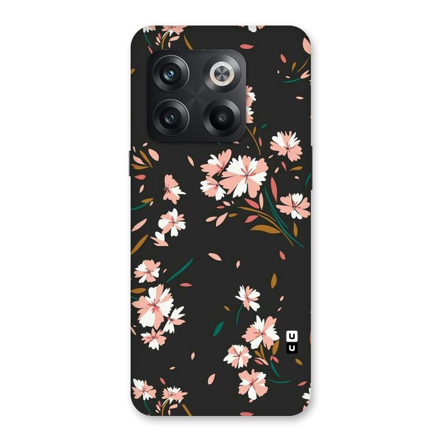 Floral Petals Peach Back Case for OnePlus 10T