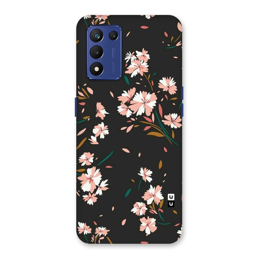 Floral Petals Peach Back Case for Realme 9 5G Speed