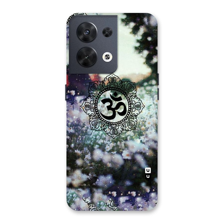 Floral Pray Back Case for Oppo Reno8 5G