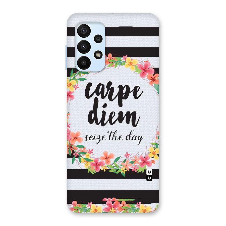 Floral Seize The Day Back Case for Galaxy A23
