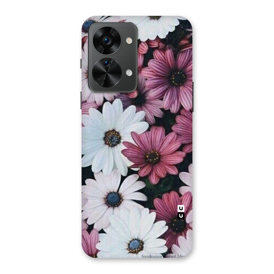 Floral Shades Pink Back Case for OnePlus Nord 2T