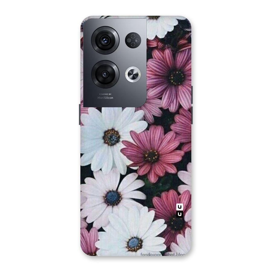 Floral Shades Pink Back Case for Oppo Reno8 Pro 5G