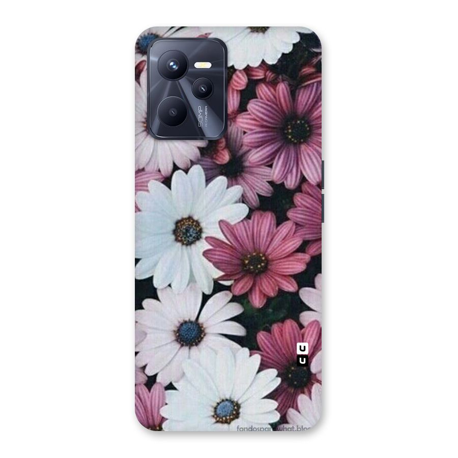 Floral Shades Pink Back Case for Realme C35