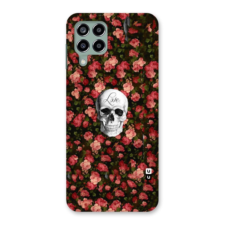 Floral Skull Love Back Case for Galaxy M33