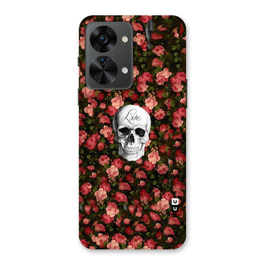 Floral Skull Love Back Case for OnePlus Nord 2T