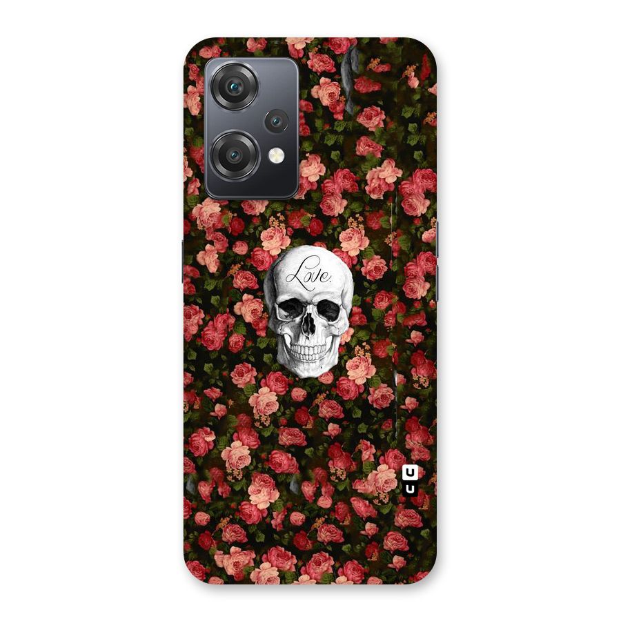 Floral Skull Love Back Case for OnePlus Nord CE 2 Lite 5G