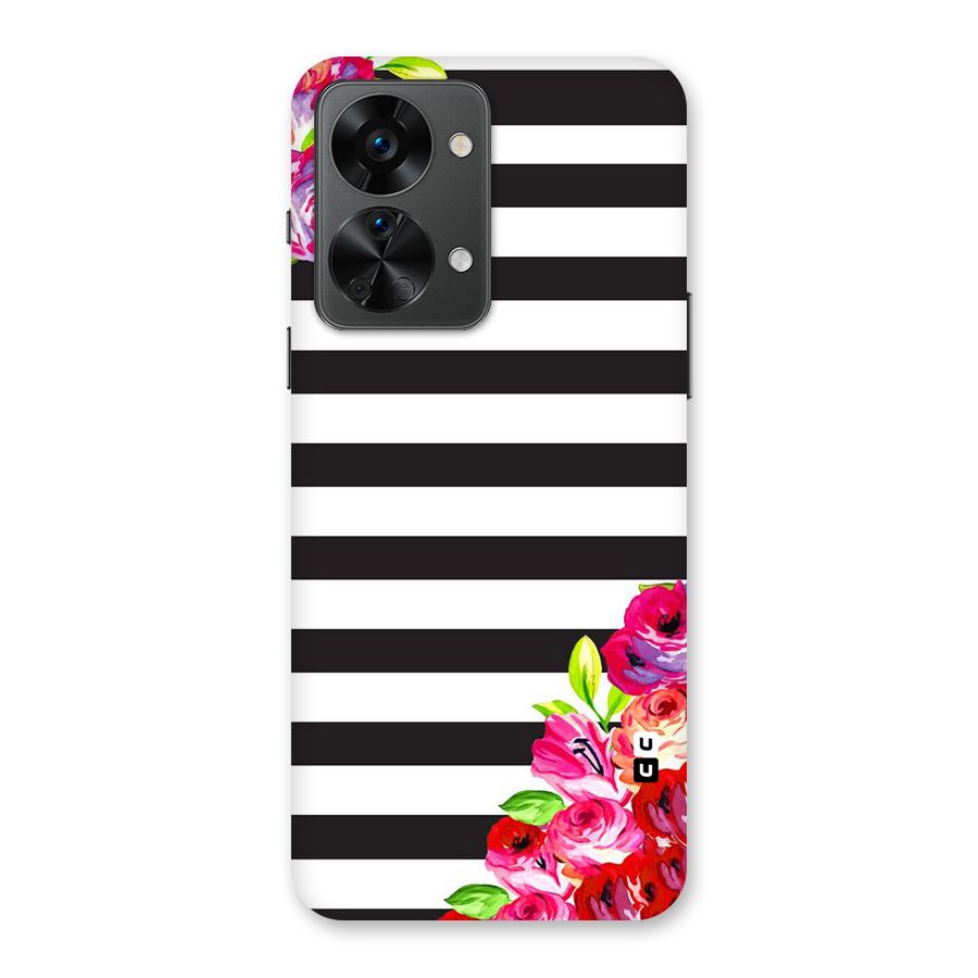 Floral Stripes Back Case for OnePlus Nord 2T
