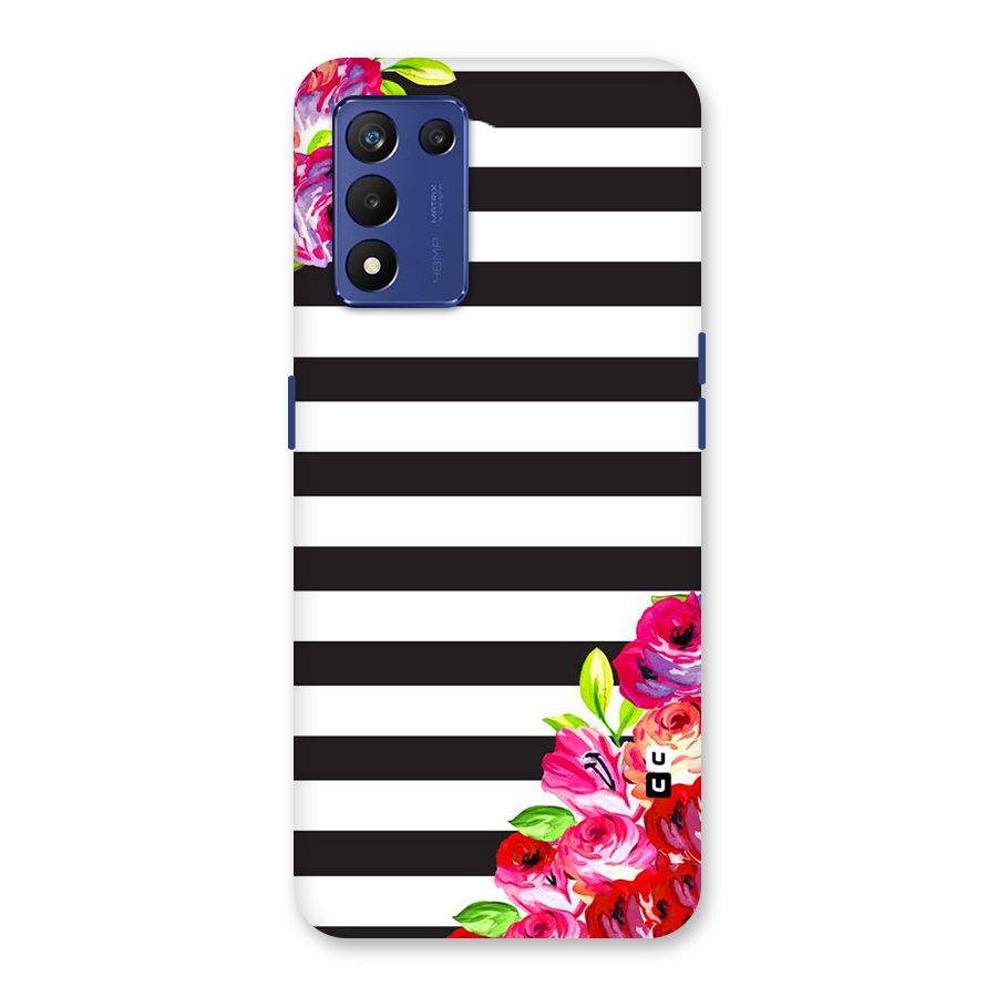 Floral Stripes Back Case for Realme 9 5G Speed