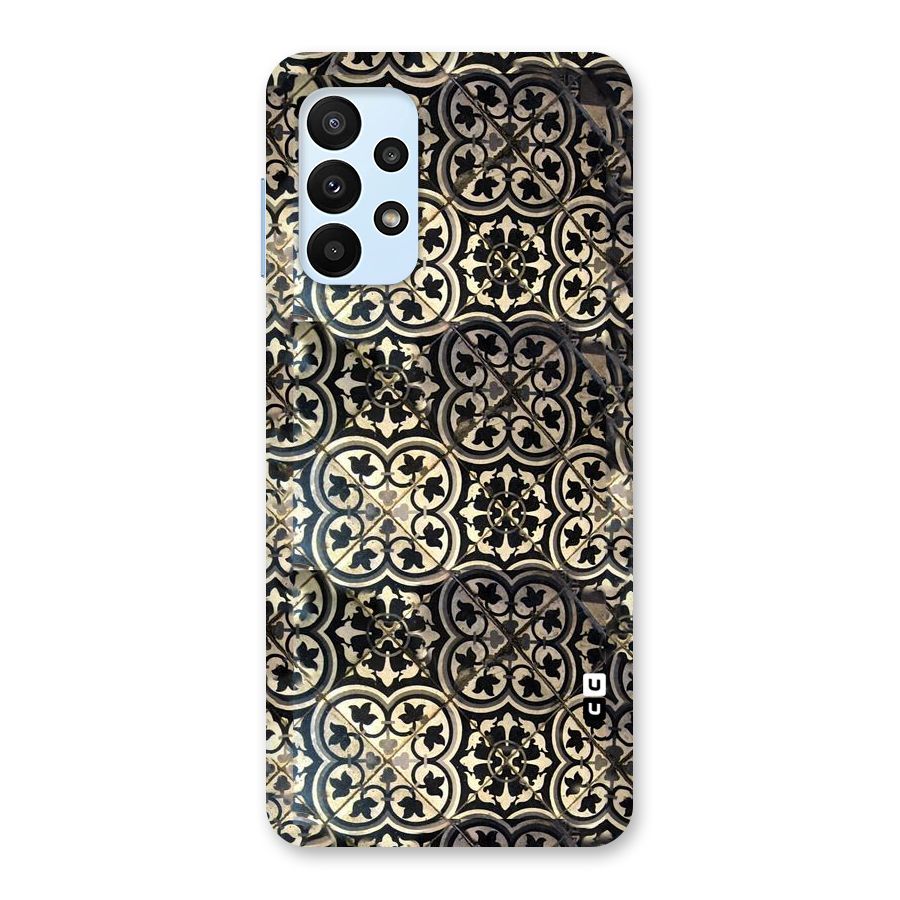 Floral Tile Back Case for Galaxy A23