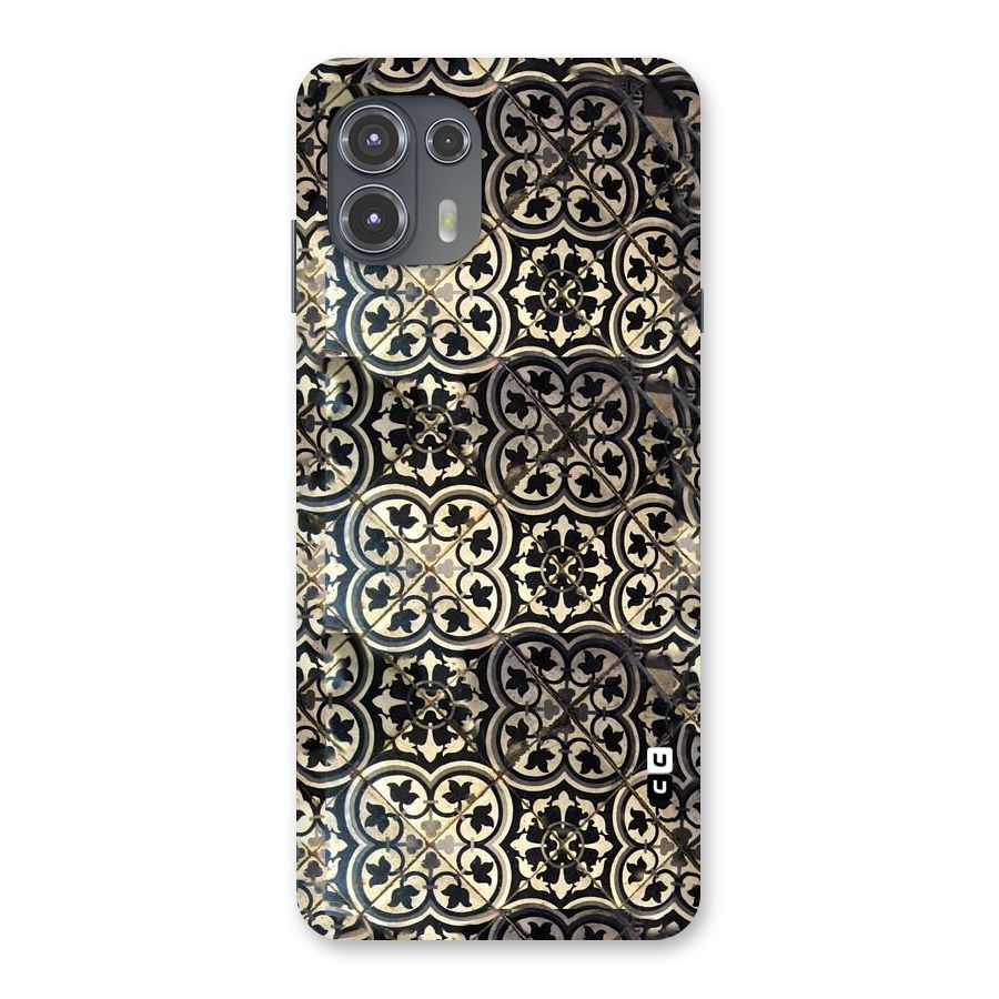 Floral Tile Back Case for Motorola Edge 20 Fusion