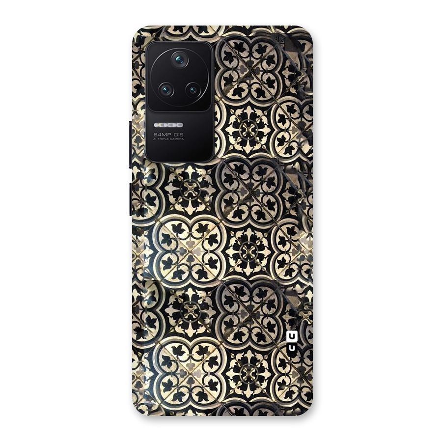 Floral Tile Back Case for Poco F4 5G
