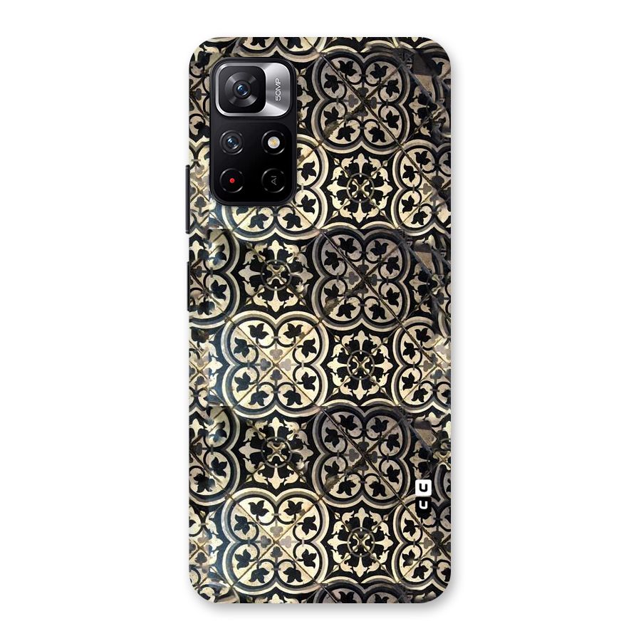 Floral Tile Back Case for Redmi Note 11T 5G