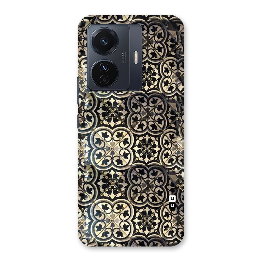 Floral Tile Back Case for Vivo T1 Pro