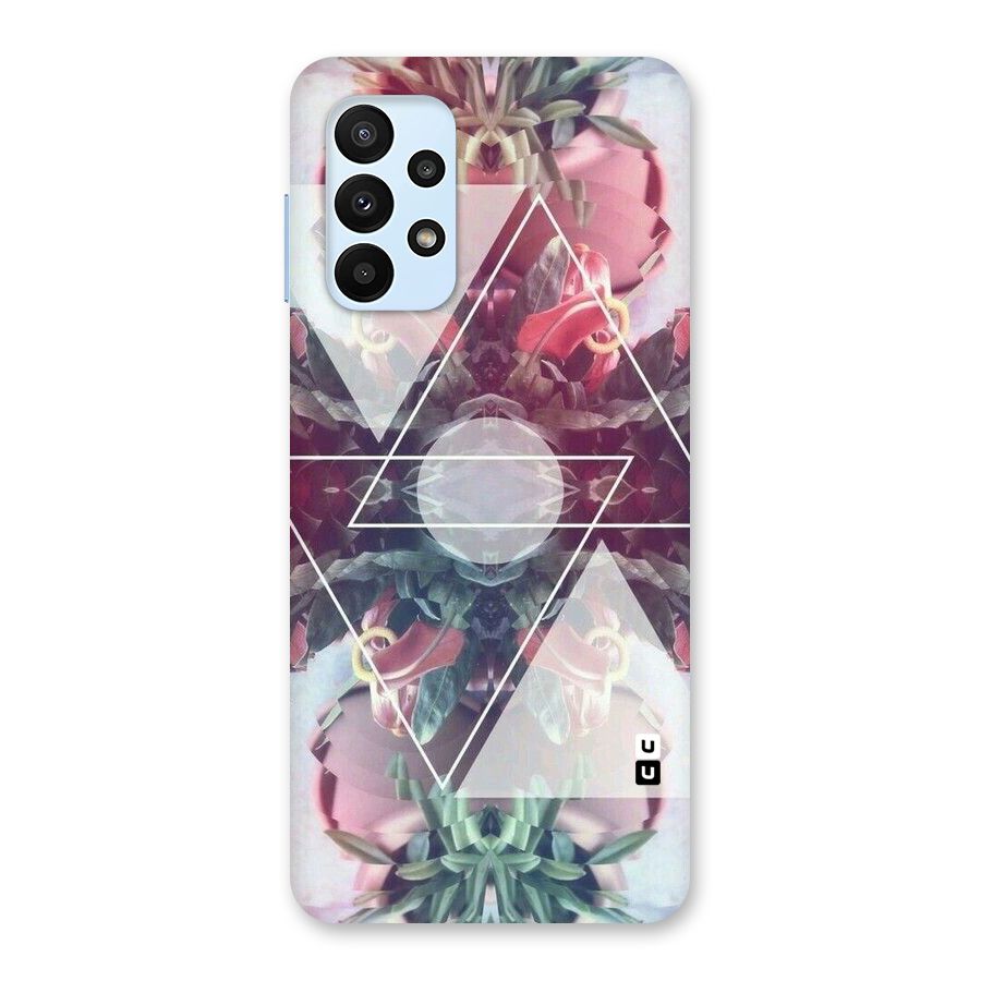 Floral Triangle Back Case for Galaxy A23