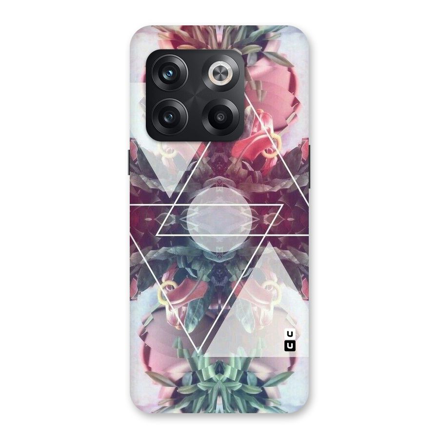 Floral Triangle Back Case for OnePlus 10T