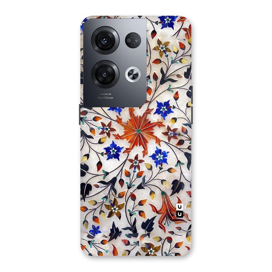 Floral Vintage Bloom Back Case for Oppo Reno8 Pro 5G