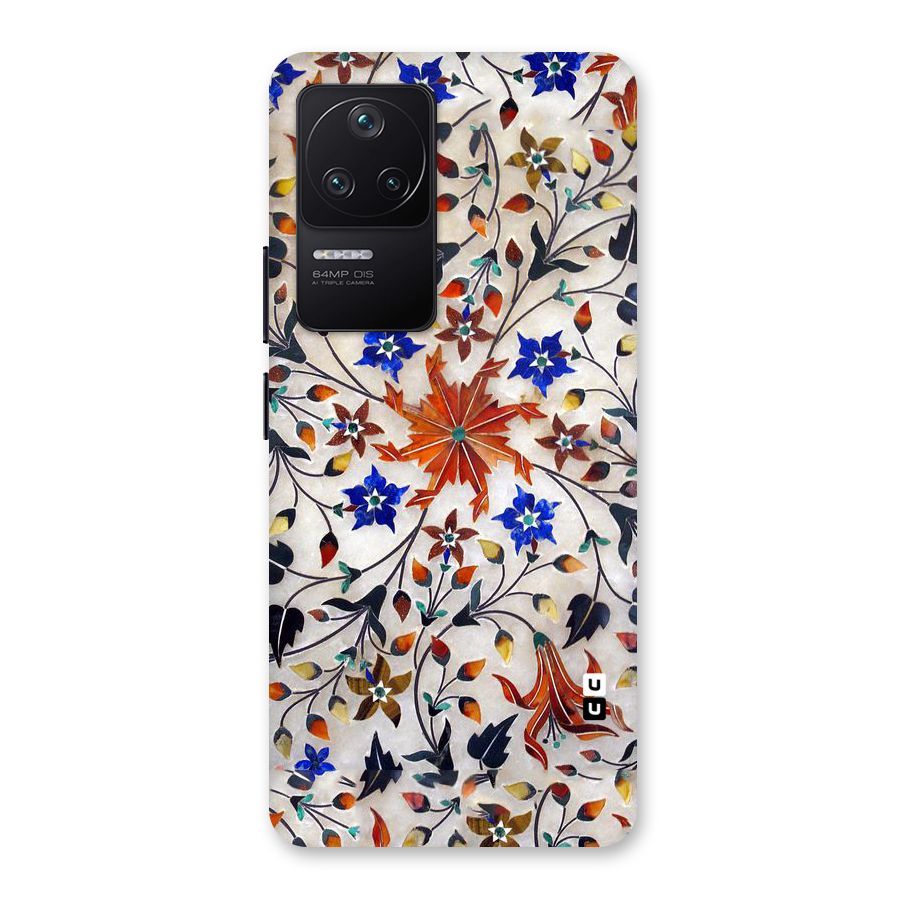 Floral Vintage Bloom Back Case for Poco F4 5G