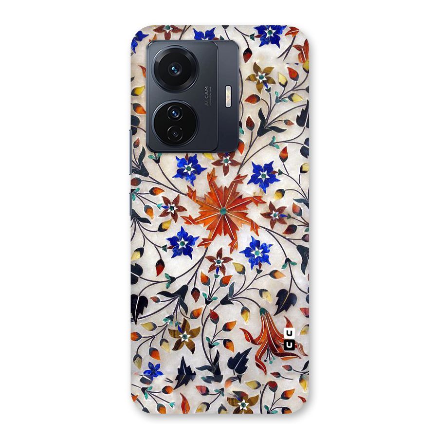 Floral Vintage Bloom Back Case for Vivo T1 Pro