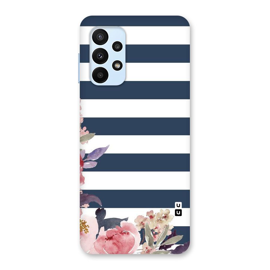 Floral Water Art Back Case for Galaxy A23