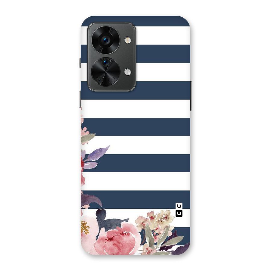 Floral Water Art Back Case for OnePlus Nord 2T