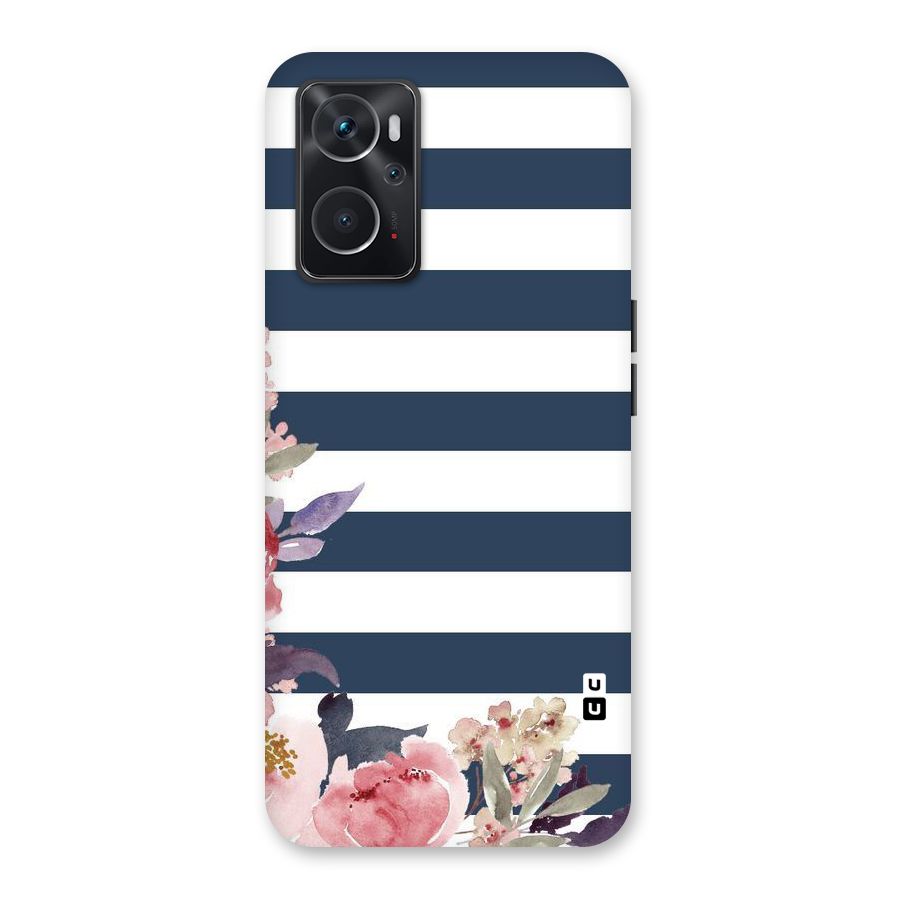 Floral Water Art Back Case for Oppo K10 4G