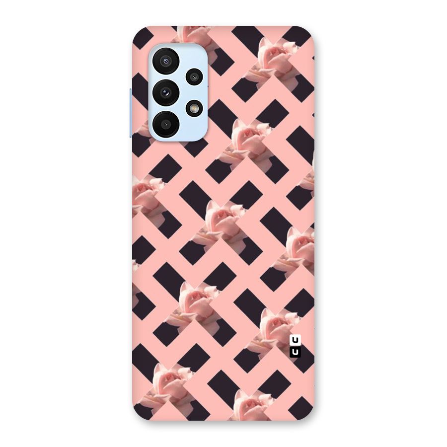 Floral X Design Back Case for Galaxy A23